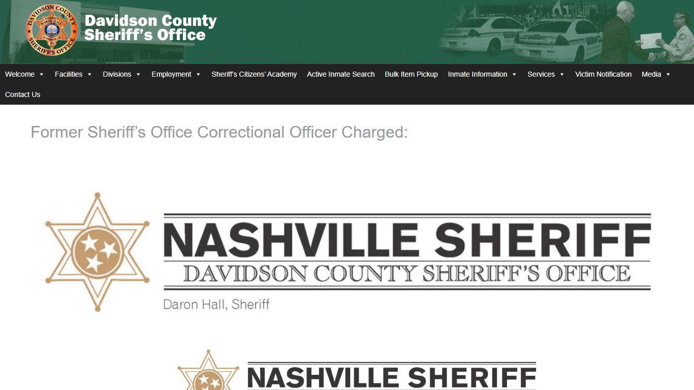 Former Sheriff’s Office Correctional Officer Charged ...